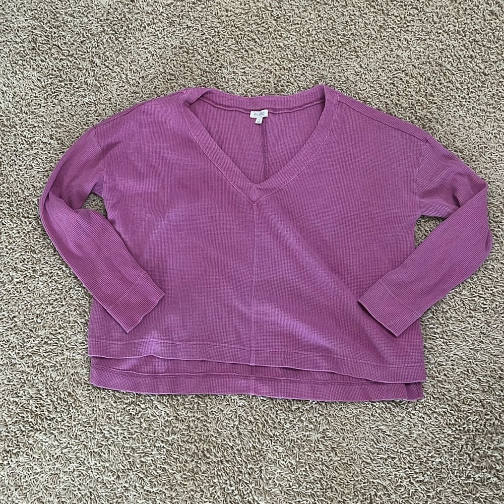 Pilcro waffle shirt